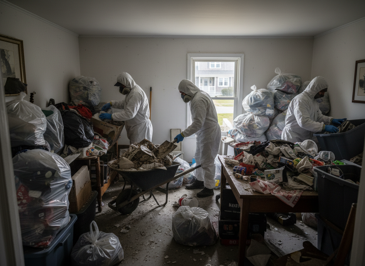 Hoarding Cleanup in Dennis Port